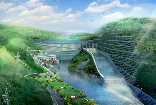 黑水老挝南塔河1号水电站项目